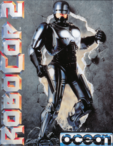 RoboCop 2 box art for ZX Spectrum